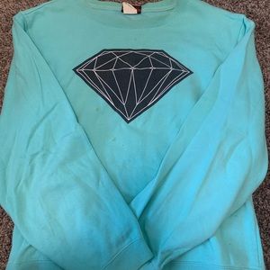 Used Blue Diamonds slightly stained sweatshirt